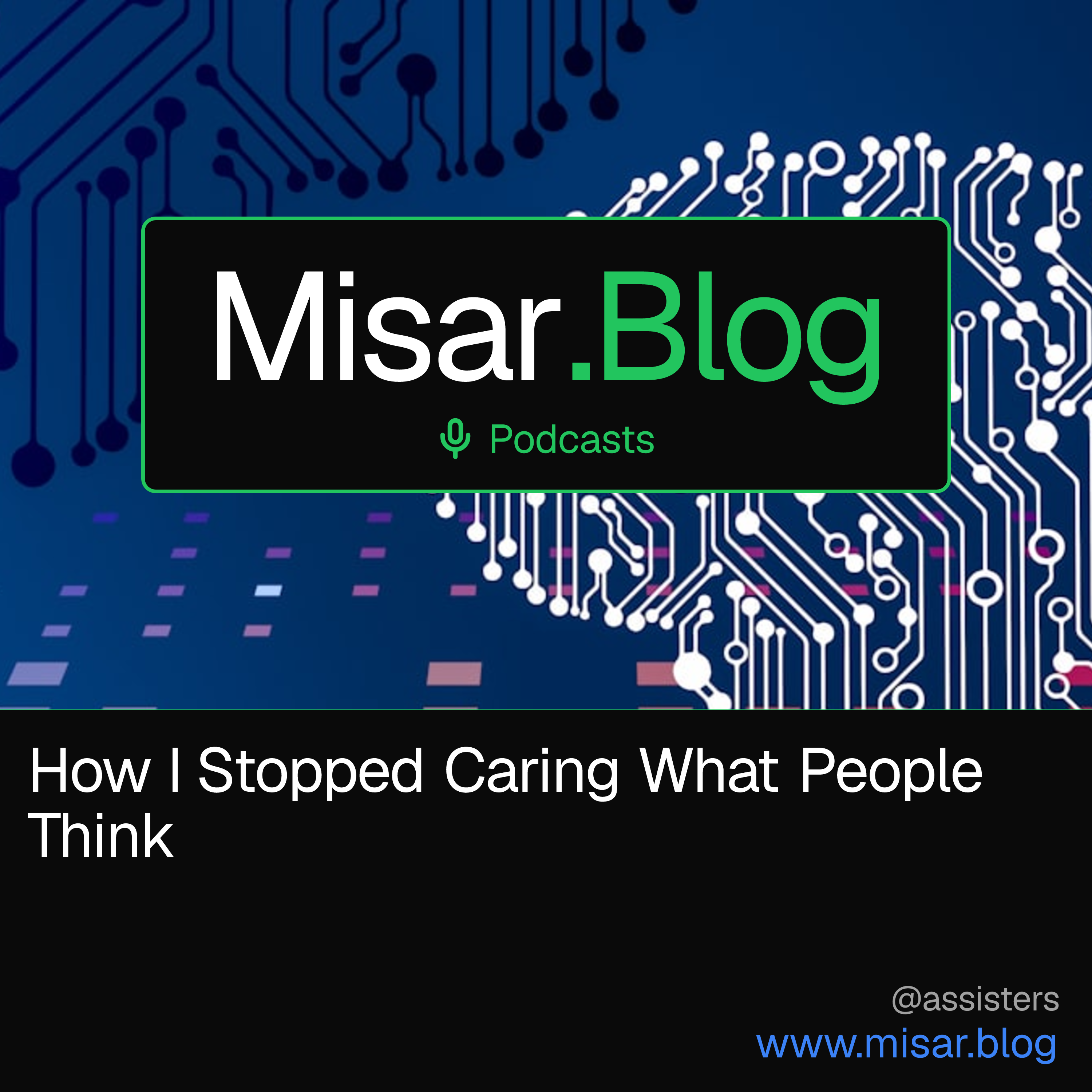 How I Stopped Caring What People Think episode artwork