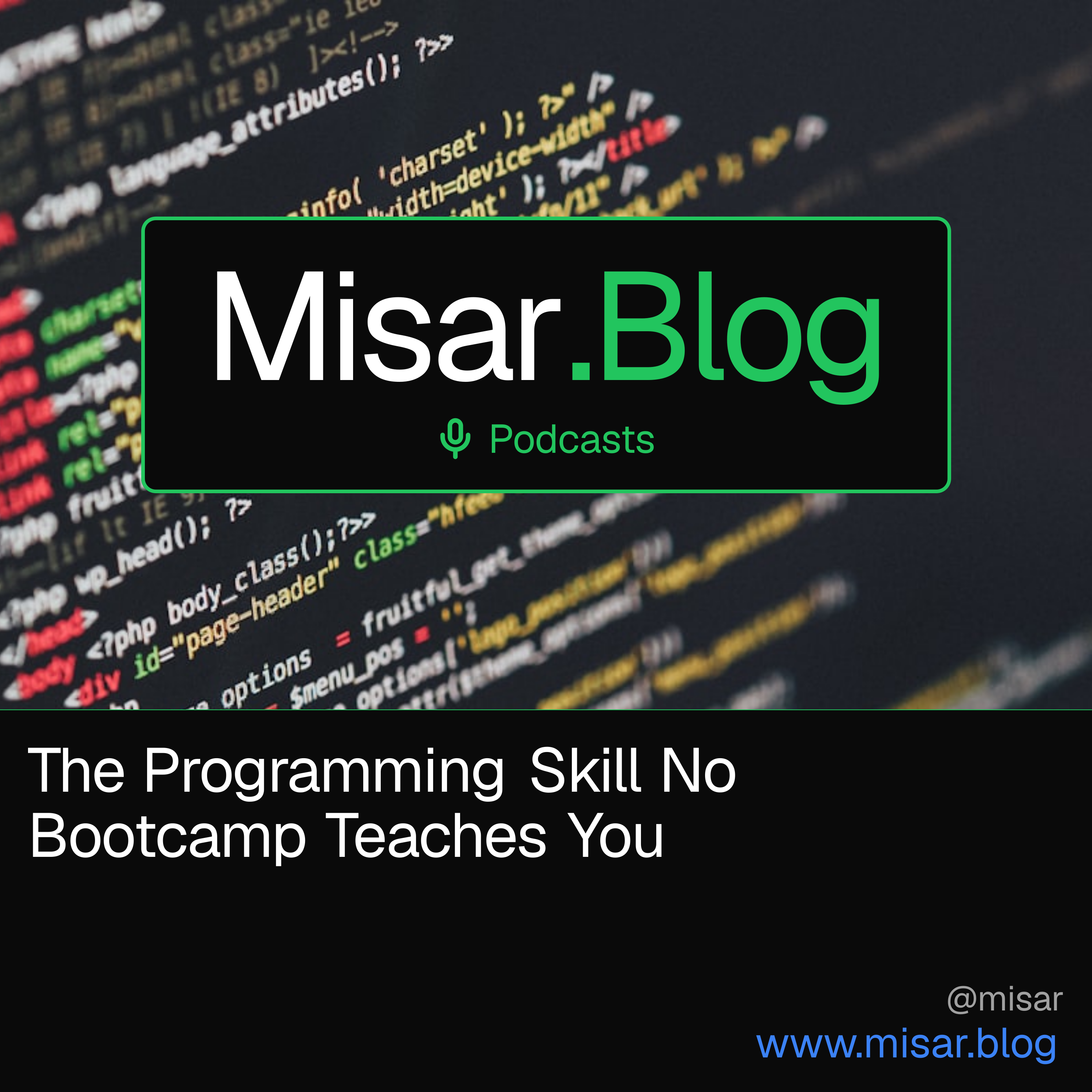 The Programming Skill No Bootcamp Teaches You episode artwork